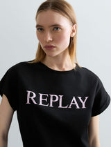 REPLAY BASIC TRIČKO S LOGEM