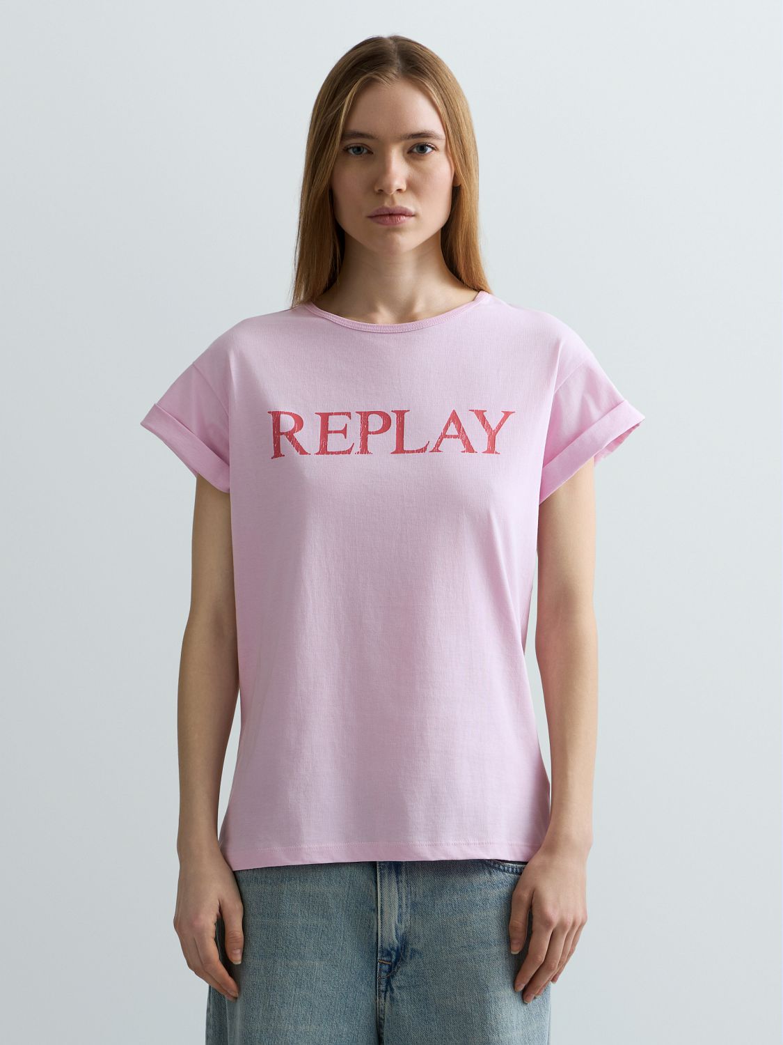 REPLAY BASIC TRIČKO S LOGEM