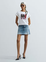 REPLAY DÁMSKÉ TRIČKO S VÝRAZNÝM MOTIVEM