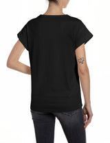 REPLAY DÁMSKÉ TRIČKO S VÝRAZNÝM MOTIVEM