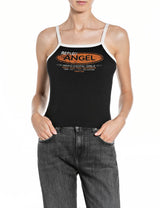 DÁMSKÉ TÍLKO NA RAMÍNKA S POTISKEM REPLAY