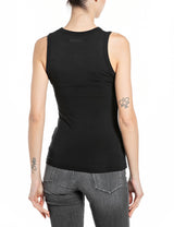 DÁMSKÝ SLIM TOP S VÝŘEZEM