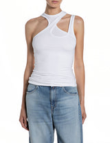 DÁMSKÉ TÍLKO S KŘÍŽENÝM VÝŘEZEM