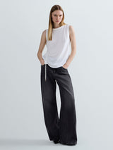 DÁMSKÝ TOP S BOČNÍM STAŽENÍM