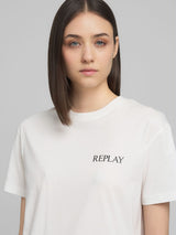 Bavlněné tričko s nápisem