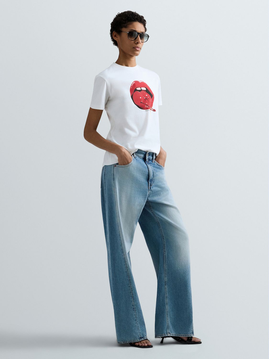 REPLAY DÁMSKÉ TRIČKO S VÝRAZNÝM MOTIVEM