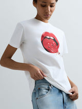 REPLAY DÁMSKÉ TRIČKO S VÝRAZNÝM MOTIVEM