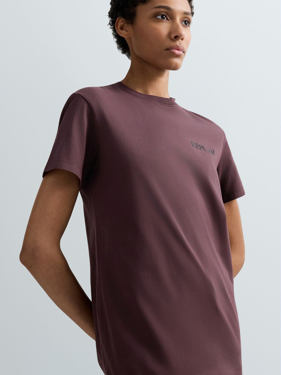 DÁMSKÉ TRIČKO REPLAY – CLEAN LOGO