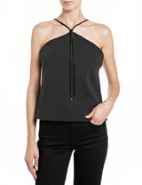 DÁMSKÝ TOP NA RAMÍNKA SLIM FIT