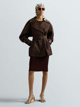 KRÁTKÝ TRENČKOT REPLAY S PÁSKEM