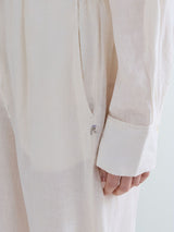 VOLNÉ LNĚNÉ KALHOTY