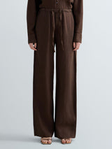 VOLNÉ LNĚNÉ KALHOTY