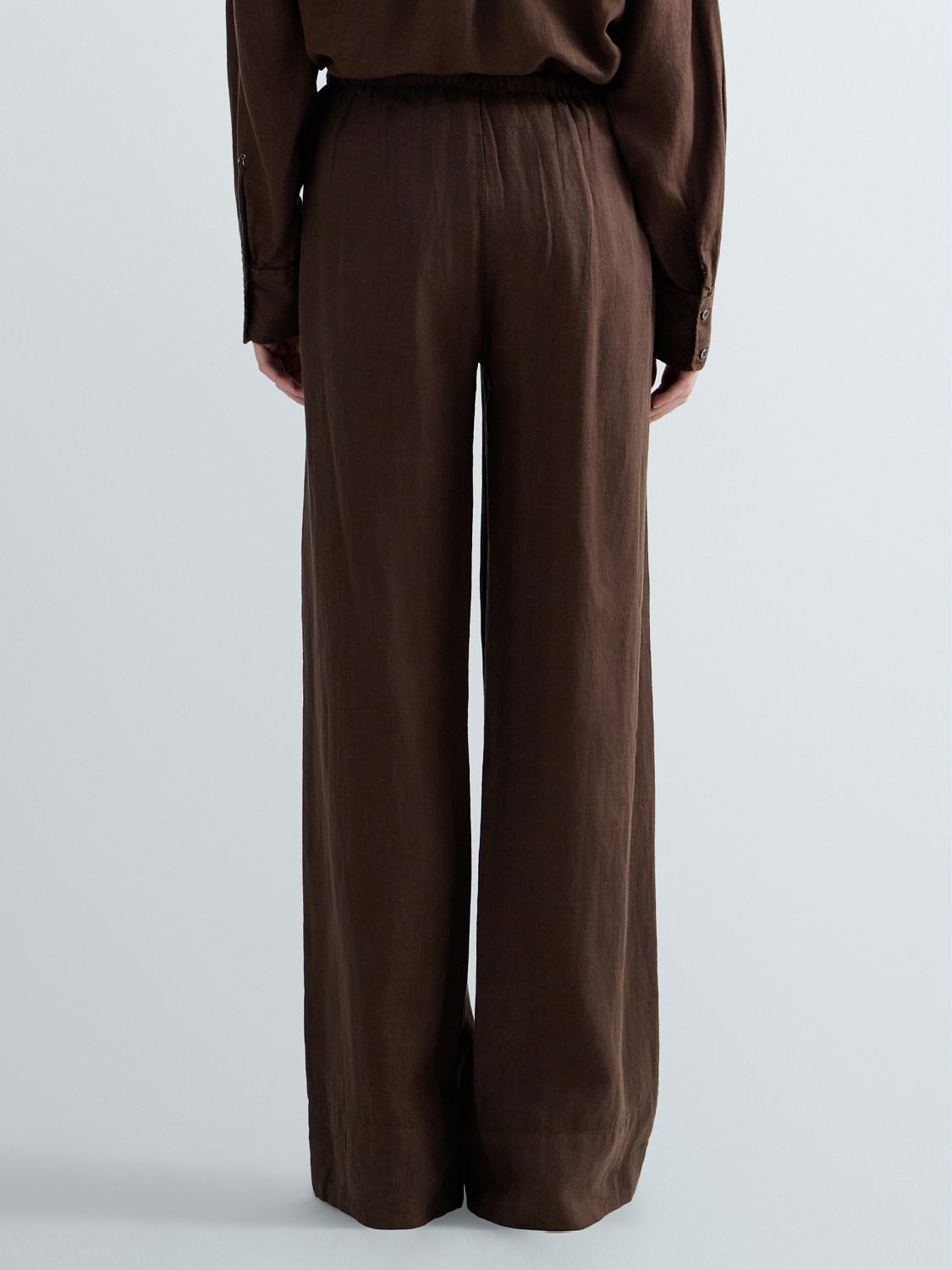 VOLNÉ LNĚNÉ KALHOTY