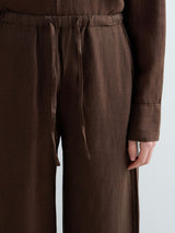 VOLNÉ LNĚNÉ KALHOTY