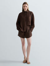 LNĚNÉ KRAŤASY S PRUŽNÝM PASEM – POHODLNÝ STŘIH