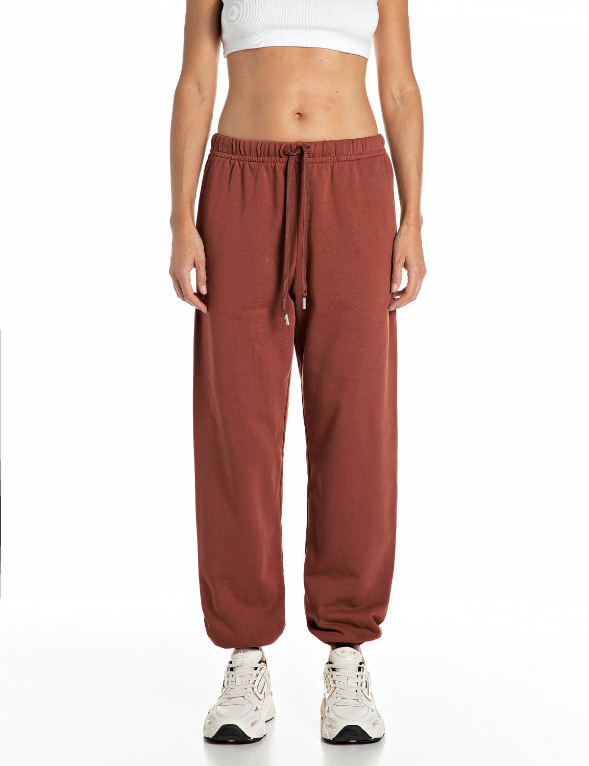 REPLAY DÁMSKÉ OVERSIZED TEPLÁKY