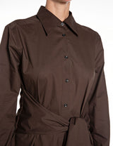 DLOUHÉ KOŠILOVÉ ŠATY S PÁSKEM