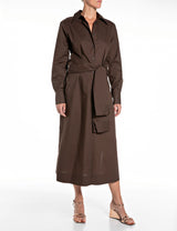 DLOUHÉ KOŠILOVÉ ŠATY S PÁSKEM