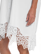 KOŠILOVÉ ŠATY REPLAY S KRAJKOVÝM LEMEM