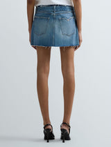 DŽÍNOVÁ MINI SUKNĚ REPLAY S KNOFLÍKY