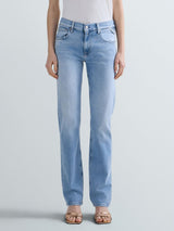 AKEME – Džíny rovného střihu s nízkým pasem