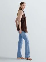 AKEME – Džíny rovného střihu s nízkým pasem