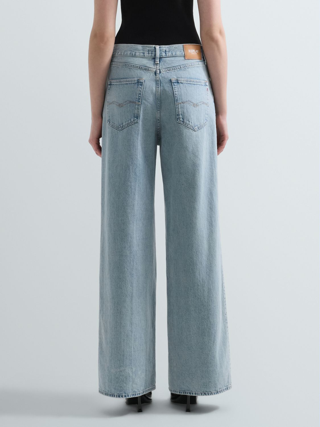 NALAJA – Džíny s širokými nohavicemi