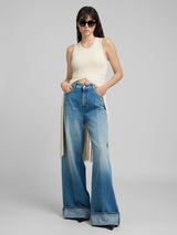 NALAJA – Džíny s širokými nohavicemi