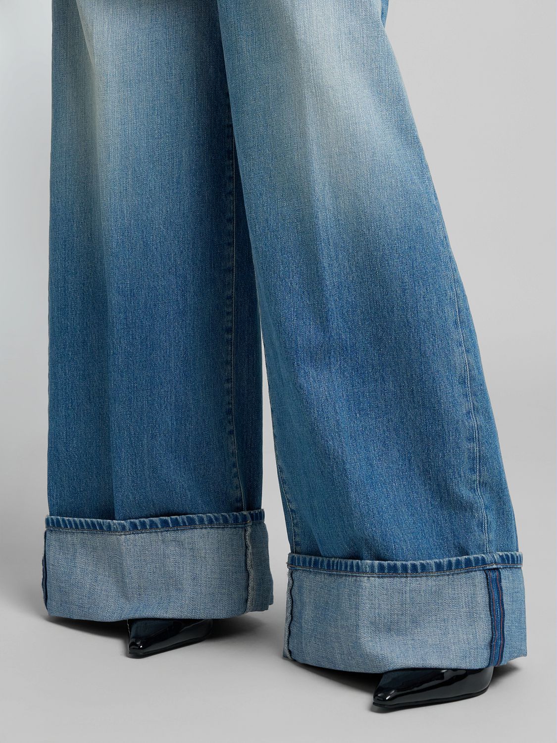 NALAJA – Džíny s širokými nohavicemi