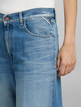 NALAJA – Džíny s širokými nohavicemi