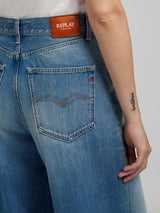 NALAJA – Džíny s širokými nohavicemi