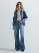 IDALYA – Džíny s širokými nohavicemi