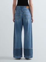 IDALYA – Džíny s širokými nohavicemi