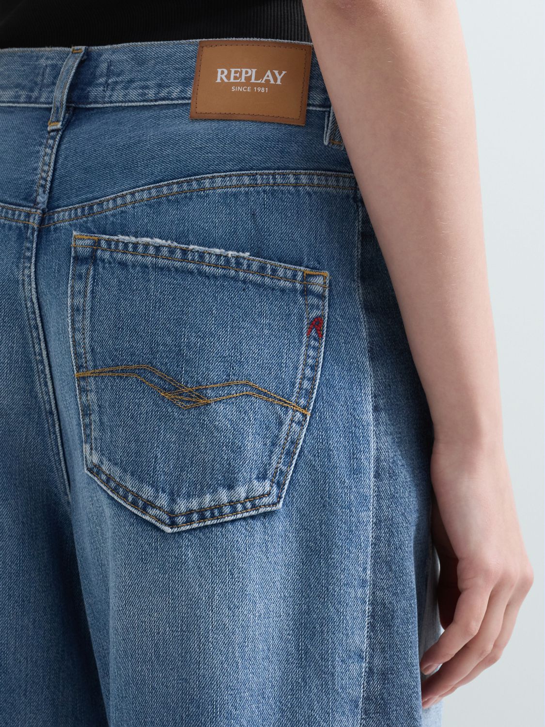 IDALYA – Džíny s širokými nohavicemi