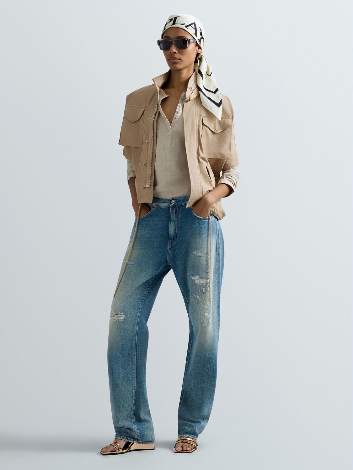 HALIA – Džíny rovného střihu