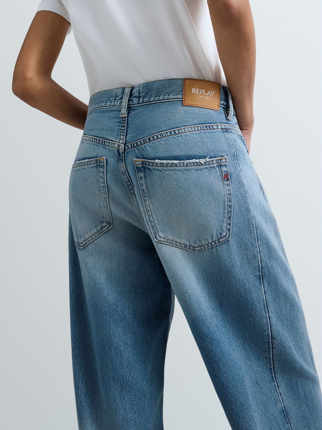 NARJA – Džíny s nízkým pasem a volnými nohavicemi