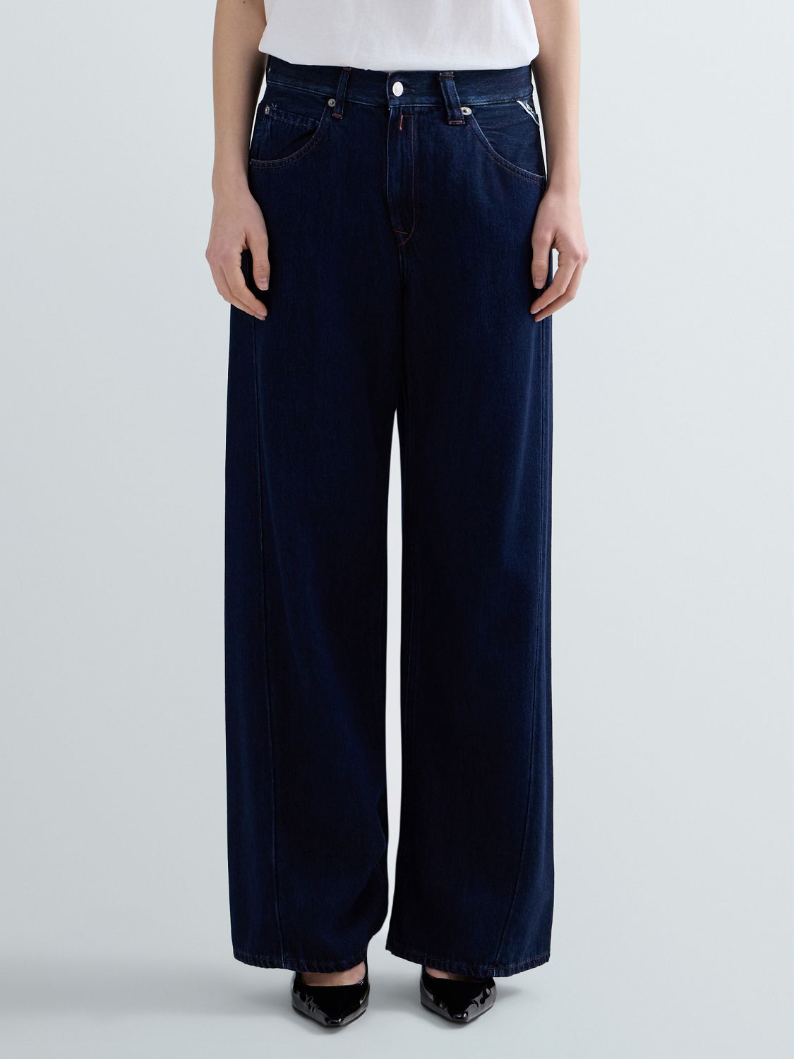 NARJA – Džíny s nízkým pasem a volnými nohavicemi
