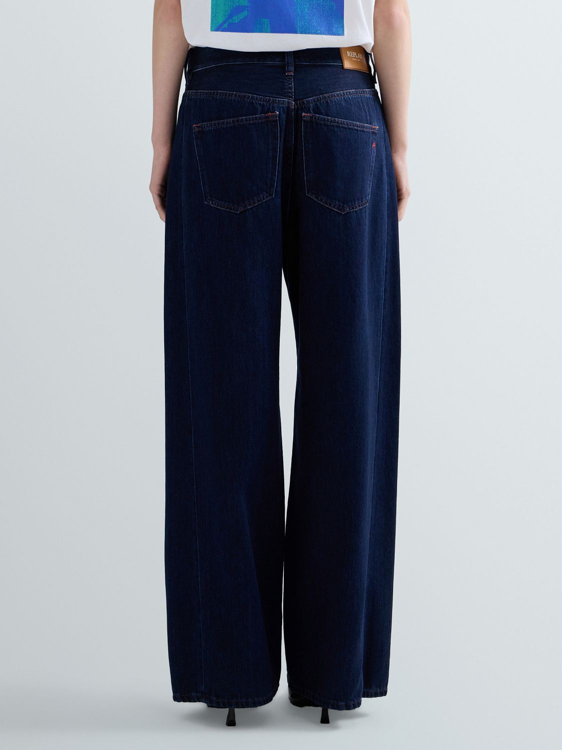 NARJA – Džíny s nízkým pasem a volnými nohavicemi