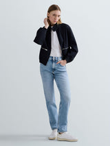 MAIJKE – Džíny rovného střihu s vysokým pasem