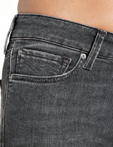NEWLUZ – DÁMSKÉ SKINNY DŽÍNY REPLAY – TMAVĚ ŠEDÉ
