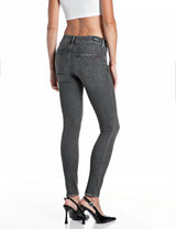 NEWLUZ – DÁMSKÉ SKINNY DŽÍNY REPLAY – TMAVĚ ŠEDÉ