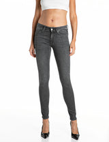 NEWLUZ – DÁMSKÉ SKINNY DŽÍNY REPLAY – TMAVĚ ŠEDÉ