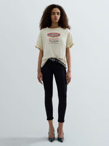 NEW LUZ – DÁMSKÉ SKINNY DŽÍNY REPLAY – ČERNÉ