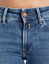NEW LUZ – DÁMSKÉ SKINNY DŽÍNY REPLAY – MODRÉ